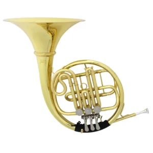 B♭ French Horn – Gold Lacquer Finish