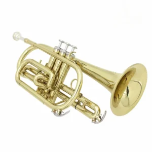 Mini Three-Note Trumpet – Compact Brass Design